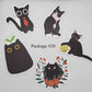 Black Cat Waterproof Stickers