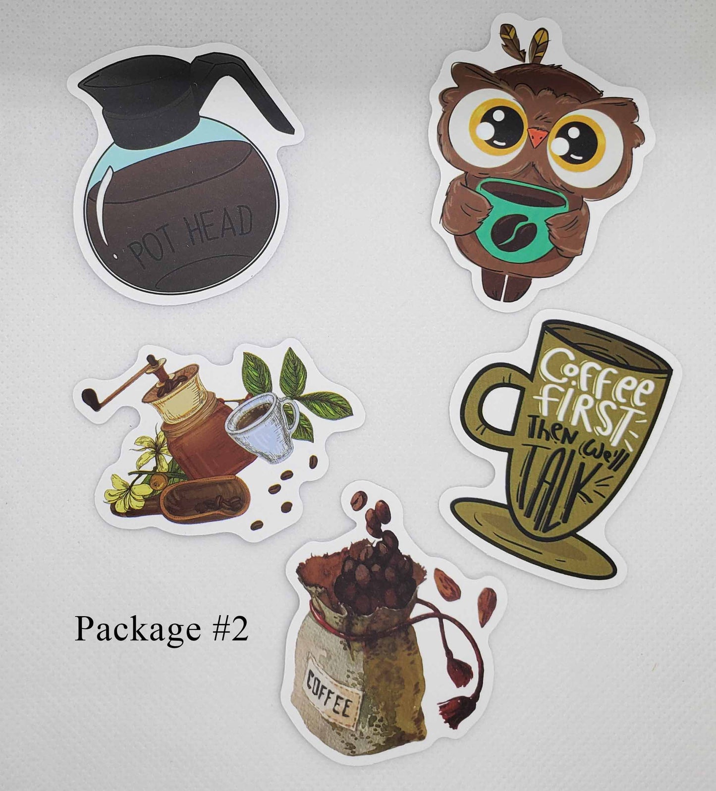 Coffee, Anyone? Stickers - FREE Shipping