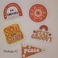 Flower Power Stickers - FREE Shipping