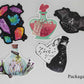 Black Magic Vintage Stickers