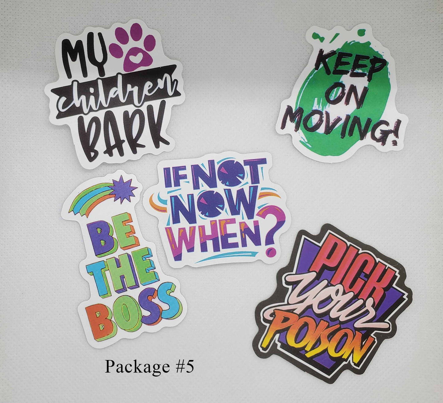 Motivational Vibes Stickers - FREE Shipping
