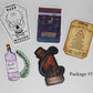 Black Magic Vintage Stickers