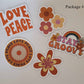 Flower Power Stickers - FREE Shipping