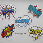 Action Words Stickers