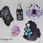 Black Magic Vintage Stickers