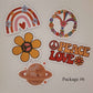 Flower Power Stickers - FREE Shipping