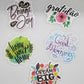 Motivational Vibes Stickers - FREE Shipping
