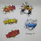 Action Words Stickers