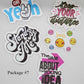 Motivational Vibes Stickers - FREE Shipping
