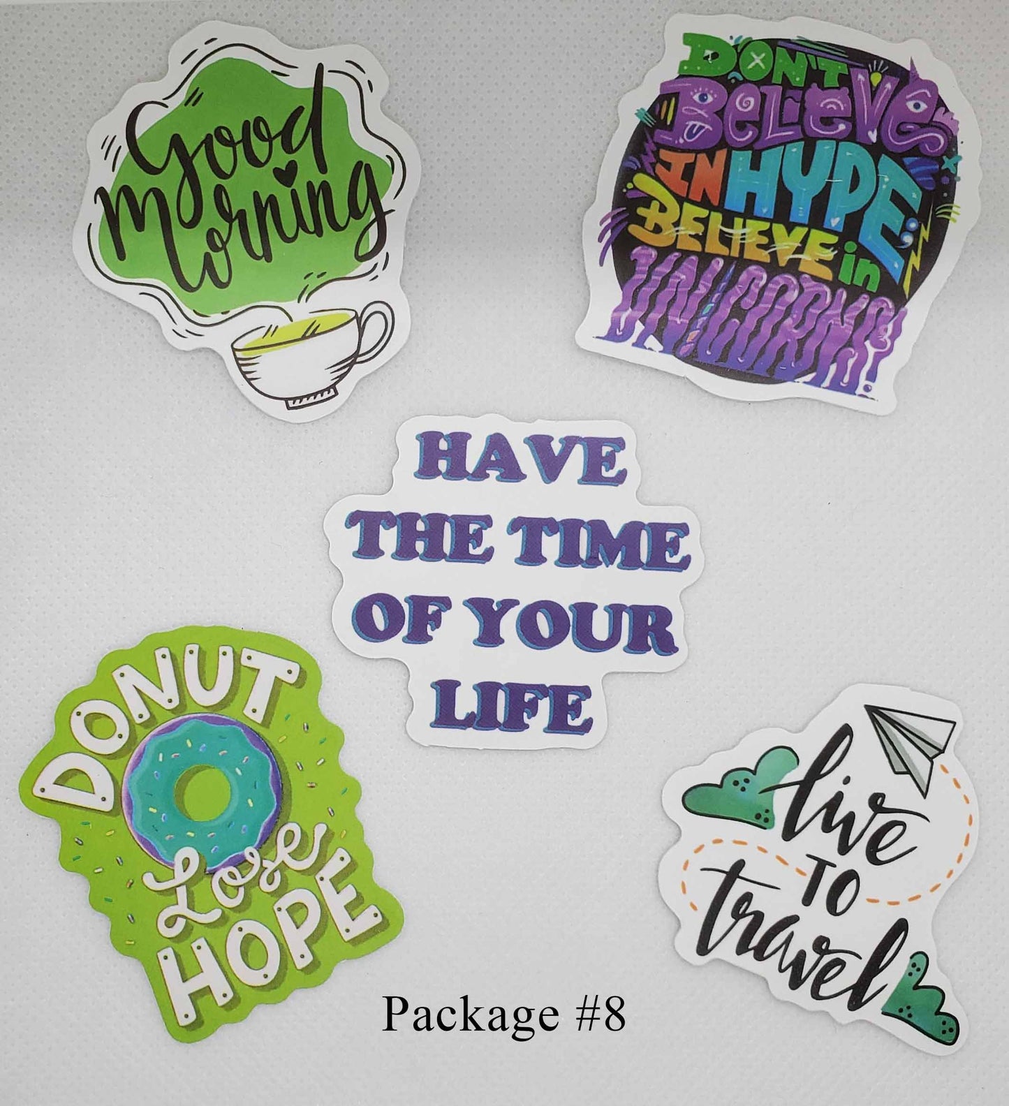 Motivational Vibes Stickers - FREE Shipping