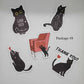 Black Cat Waterproof Stickers