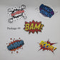 Action Words Stickers