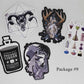 Black Magic Vintage Stickers