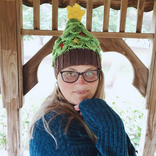 Christmas Tree Crochet Hat