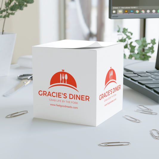 Gracie's Diner Note Cube