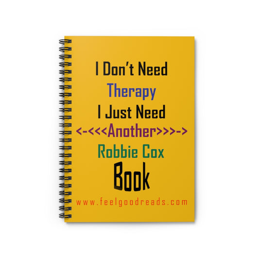 Therapy Spiral Notebook - Ruled Line