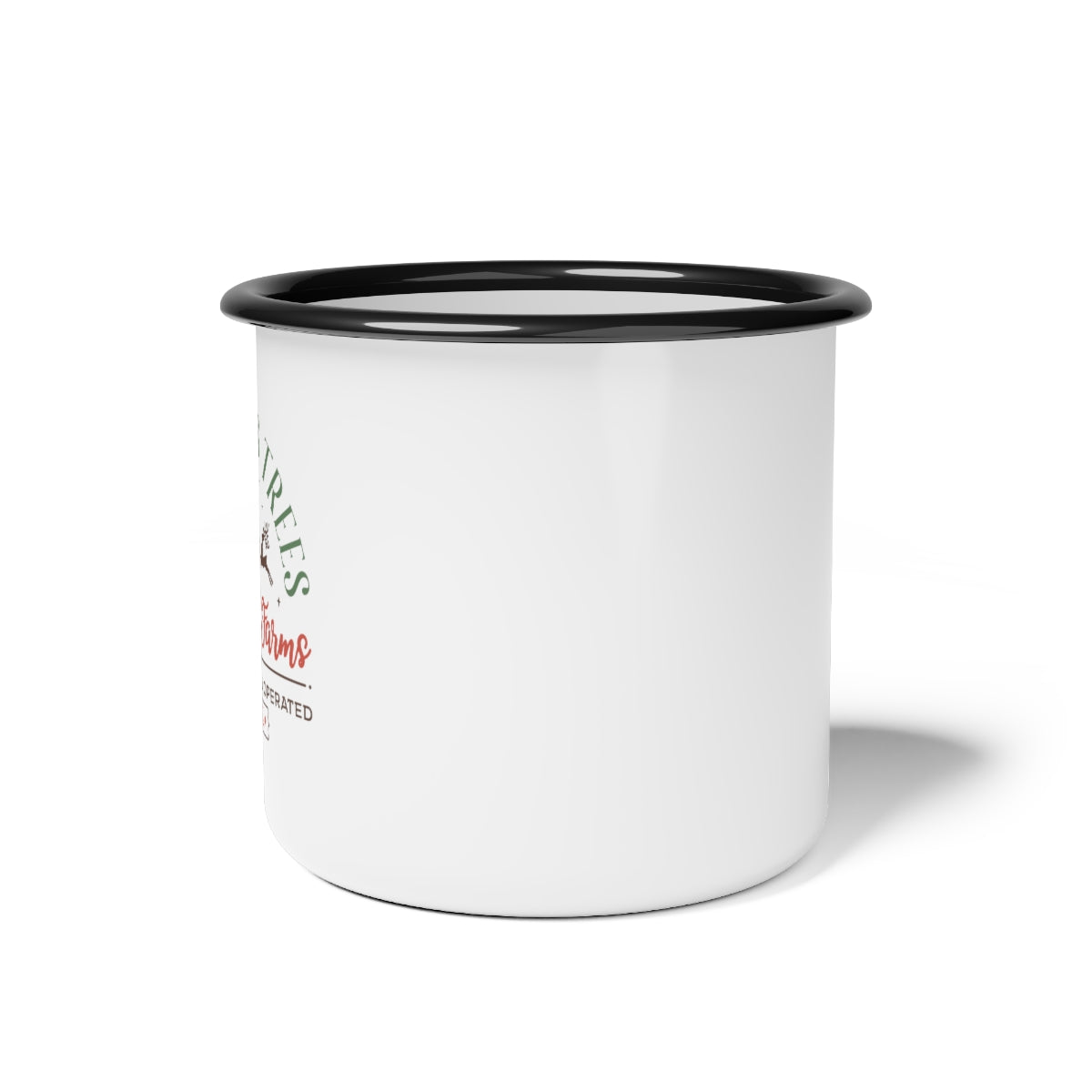 Mistletoe Farms Enamel Camp Cup