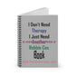 Therapy Spiral Notebook - Ruled Line
