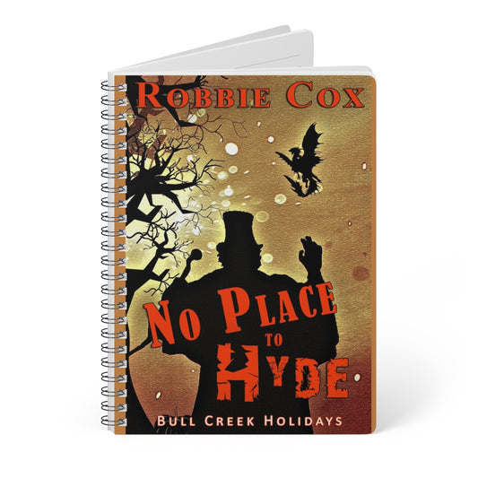 No Place to Hyde Wirebound Softcover Notebook, A5
