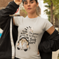 Gnome Book Nerd Unisex Heavy Cotton Tee